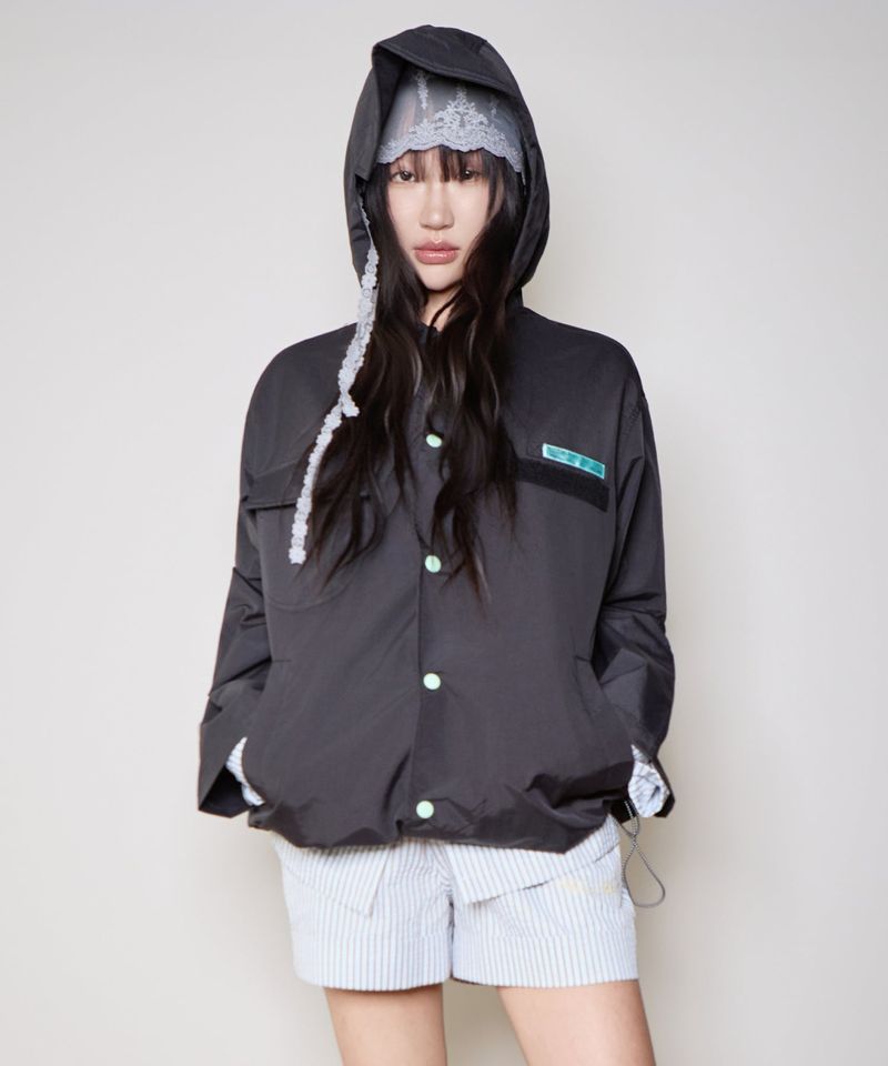 Hooded Windbreaker