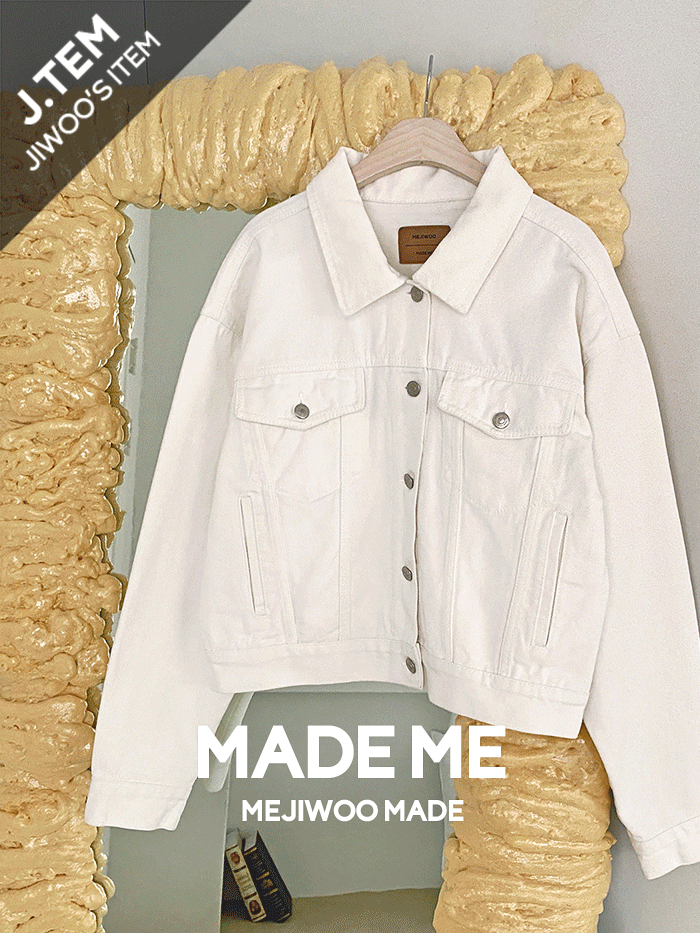 MEJIWOO（ミジウ）の「ルーズ スタン デニム ピュア ジャケット（Jackets/Outerwear）」