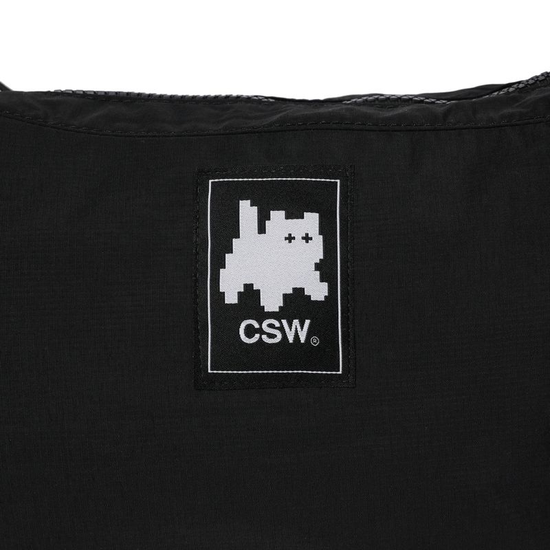 Cat Save The World Steen wrinkle shoulder bag Unisex