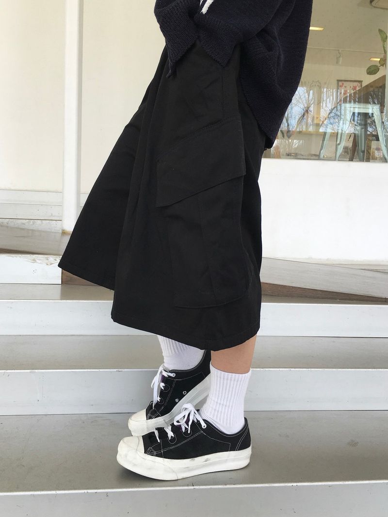 Dumbo Cargo Cotton Bermuda Pants 5C