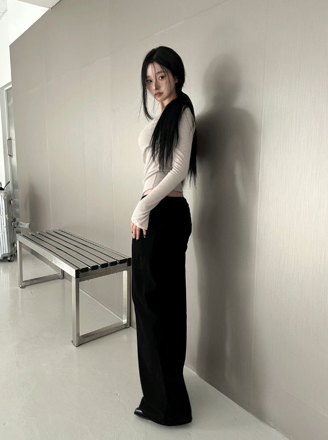 Soft Drape Slim Top