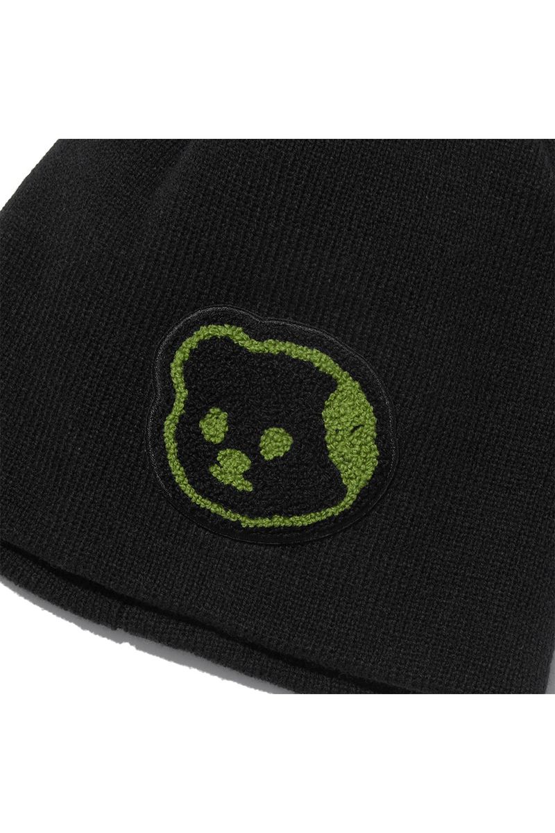 T.D BEAR Wappen Beanie_Black