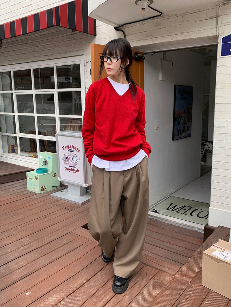 TWO-TUCK BALLOON SLACKS (3C)