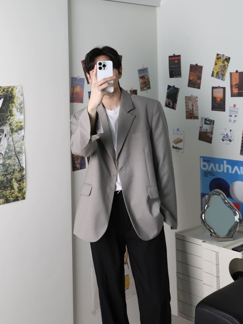 ASCLO(エジュクロ)の「Mone Felix Jacket (Gray Beige)(Jackets/Outerwear)」