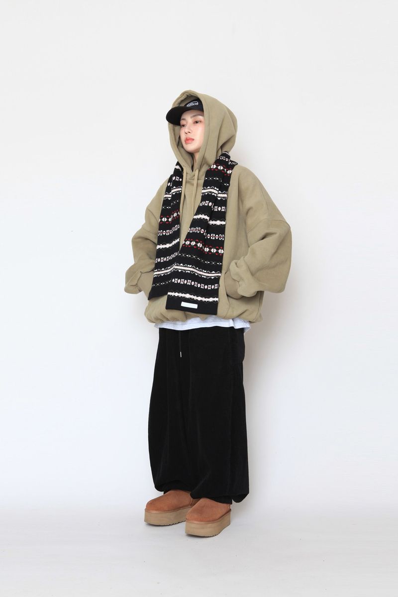 fleece-over hood