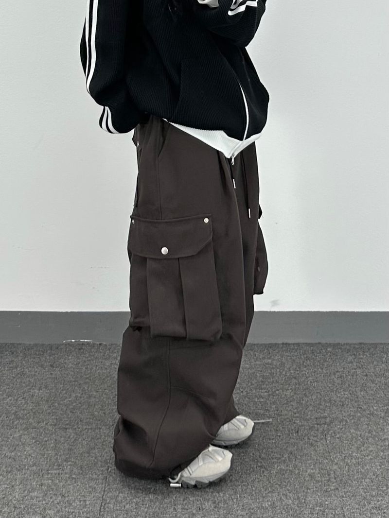 dart cotton cargo pants