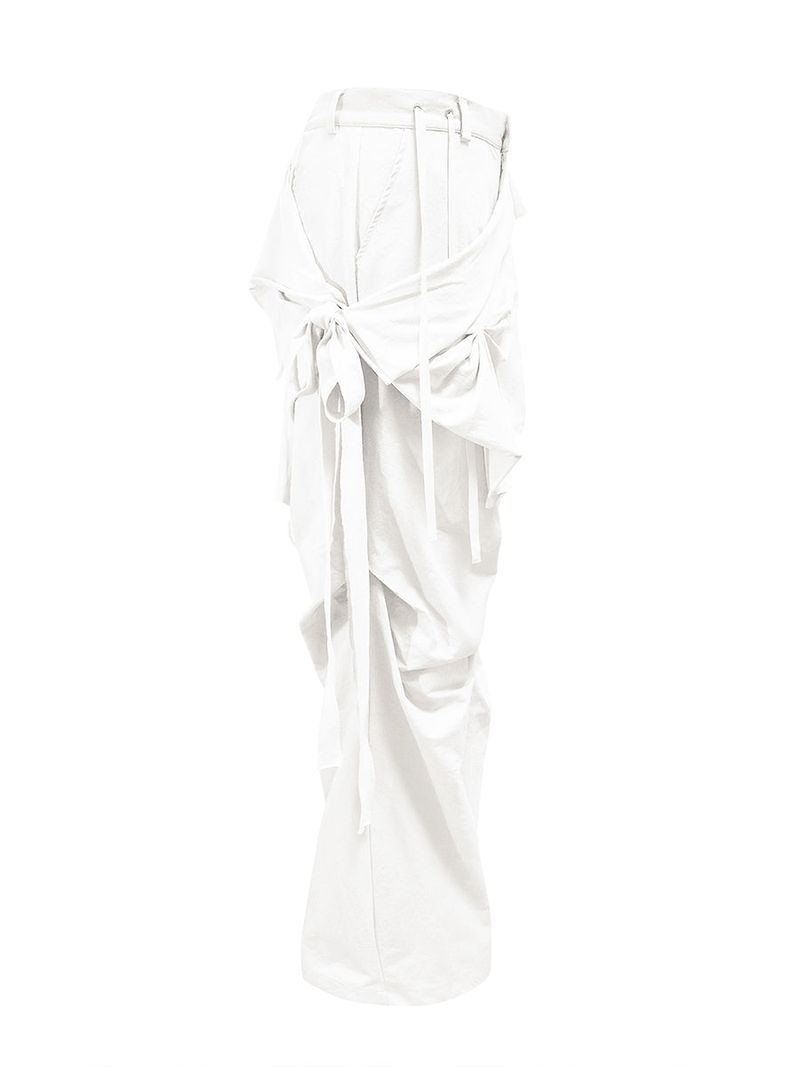  LAYERING BY PANTS . WHITE