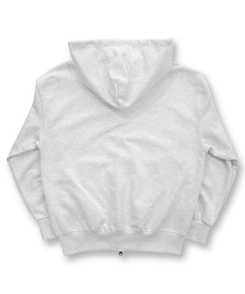 Symbol Logo Twoway Hoodie Zip-up_Light Gray