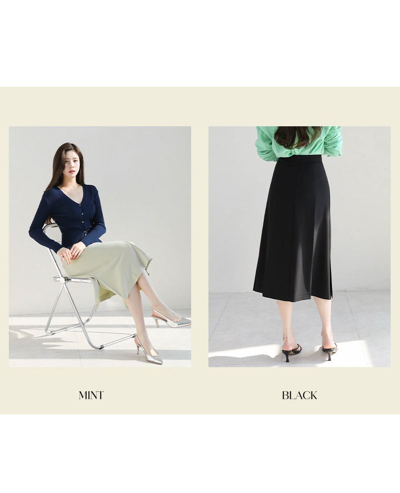 Kate lamb's slit skirt