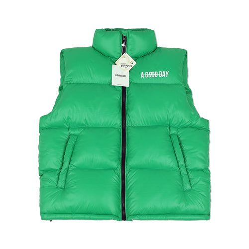 A GOOD DAY(ア グッドデイ)の「CENT DOWNPACK PADDING VEST(GREEN)(Jackets/Outerwear)」