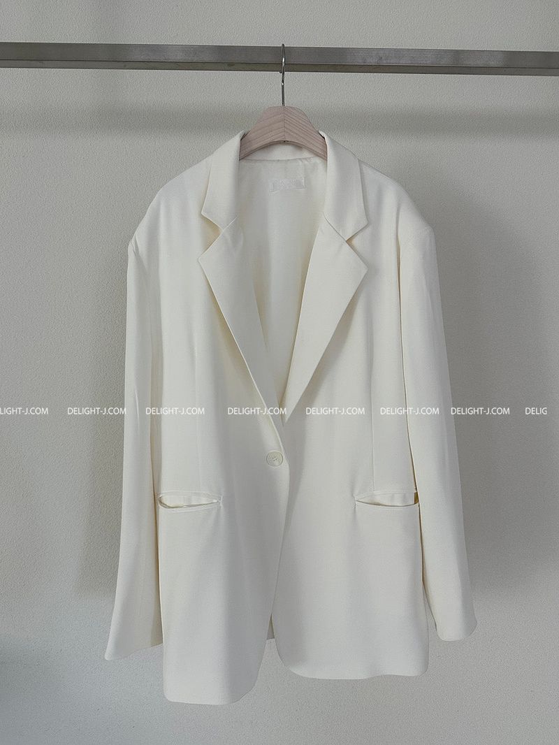 Mega Oversized Fit Blazer Jacket