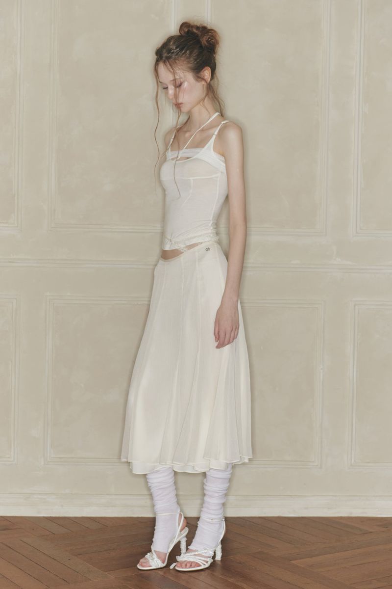 MOONFLOWER SKIRT cream