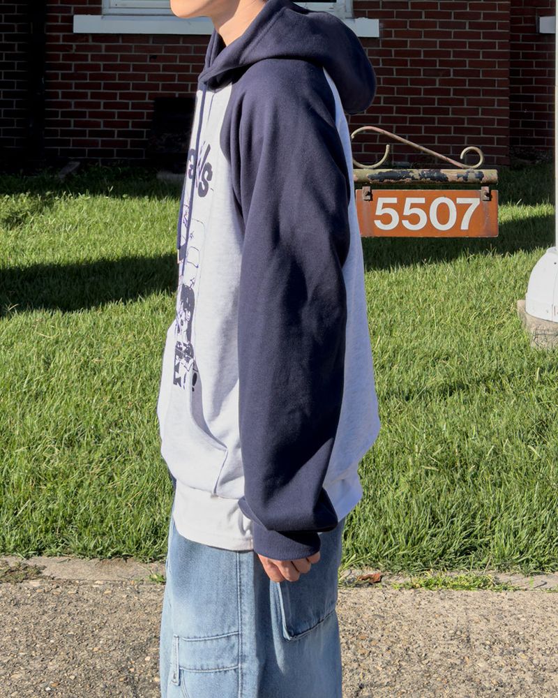 Swing Raglan Oversized Hoodie