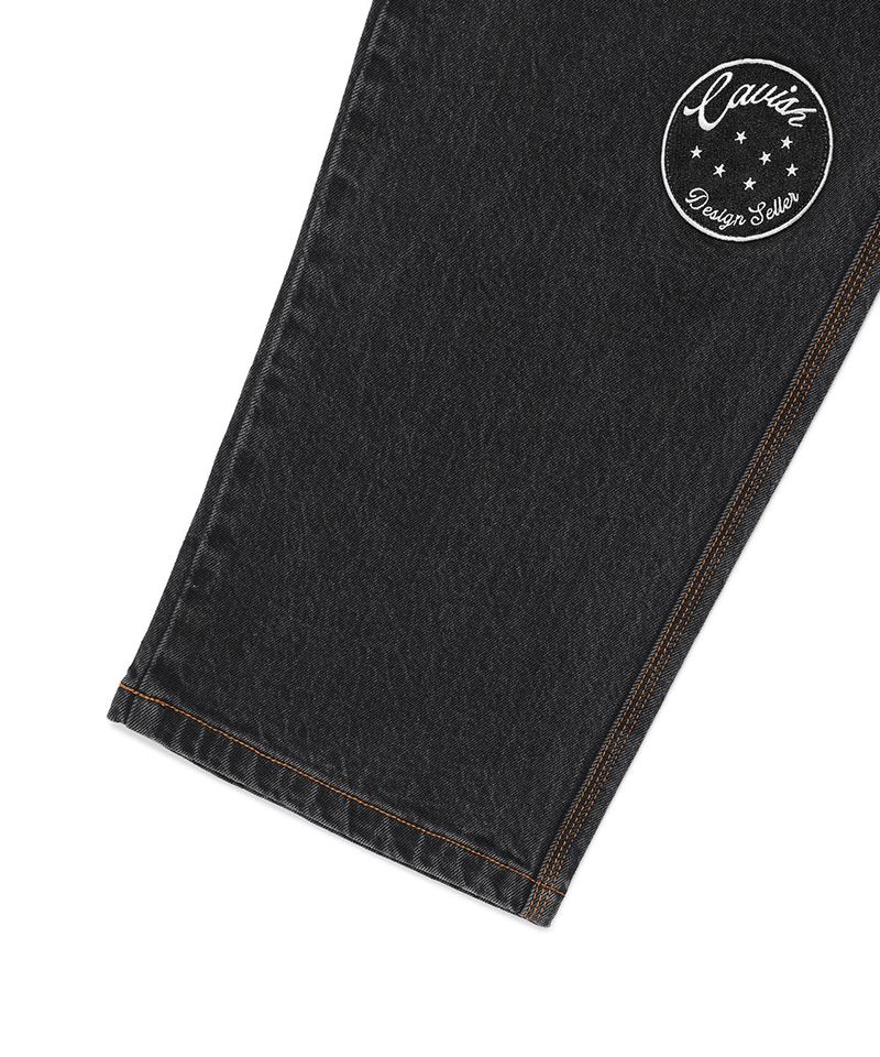 PATCHWORK DENIM PANTS BLACK(CV2EFUD112A)