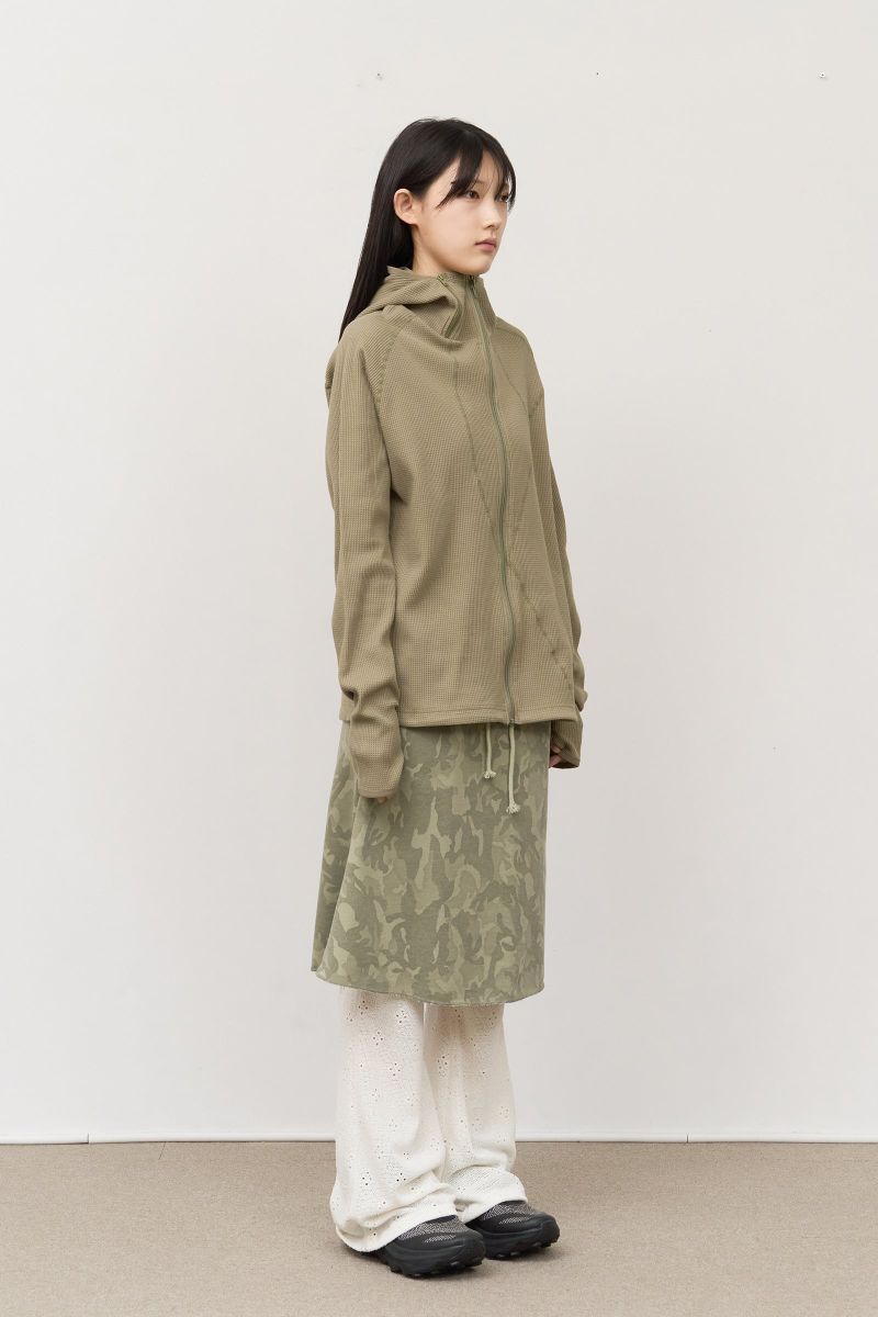 (W) Muse Camo Washed Skirt