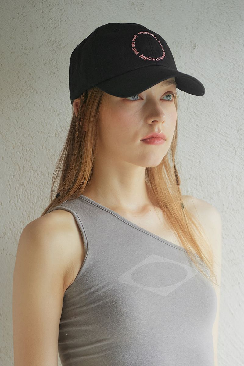 ROUND LOGO BALL CAP_3COLORS