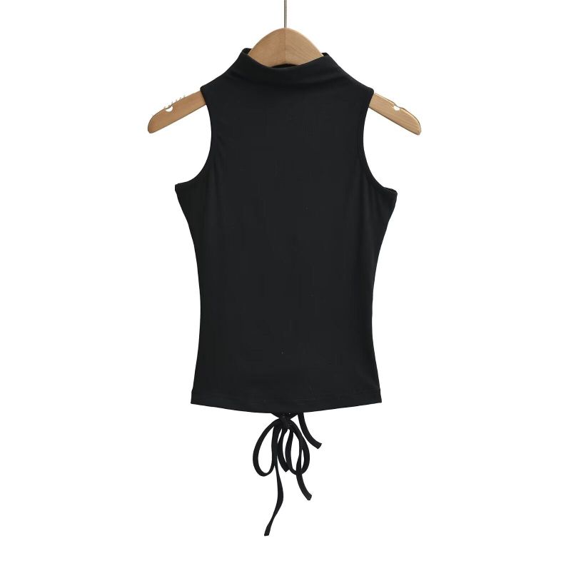Leona Mock Neck Sleeveless