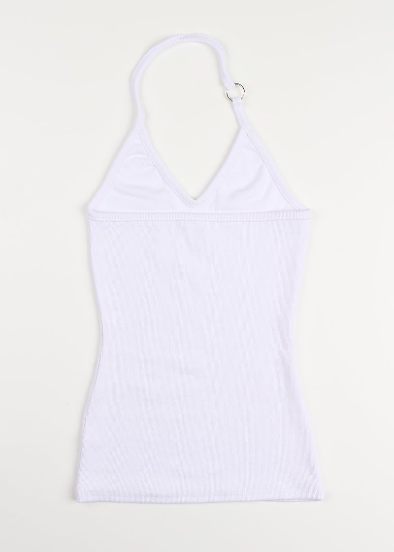 RING HALTER SLEEVELESS