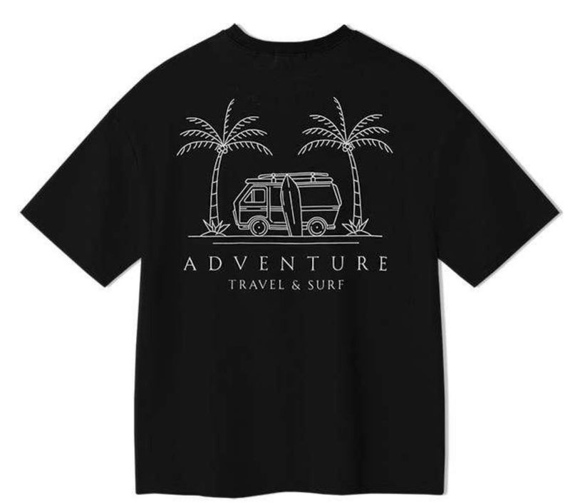 サマートラベルキャンピングTシャツ 