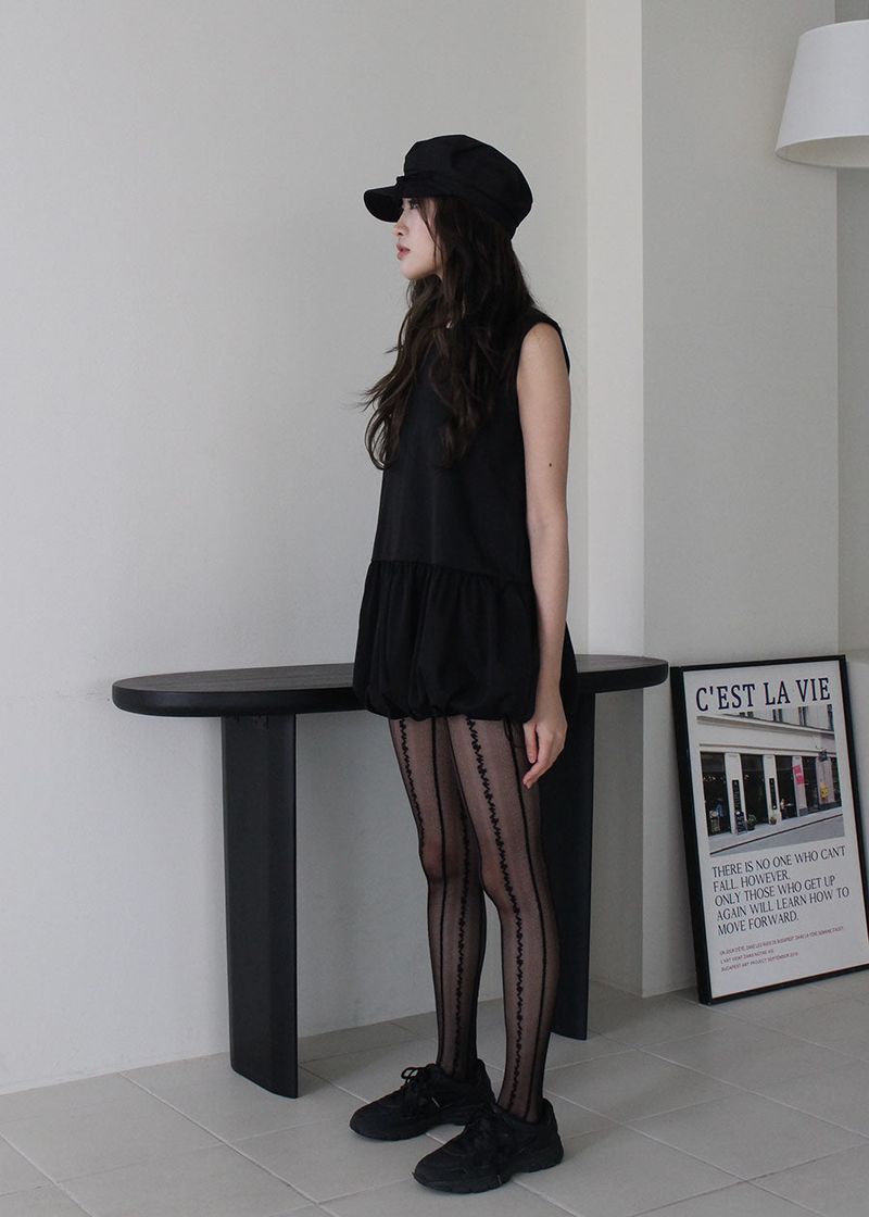 RIBBON BERET CAP