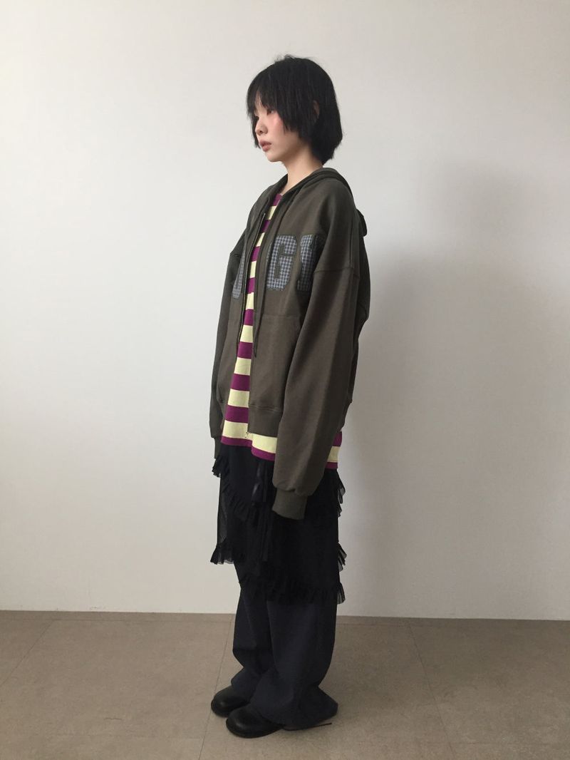 YWD DUGY HOODIE ZIP-UP