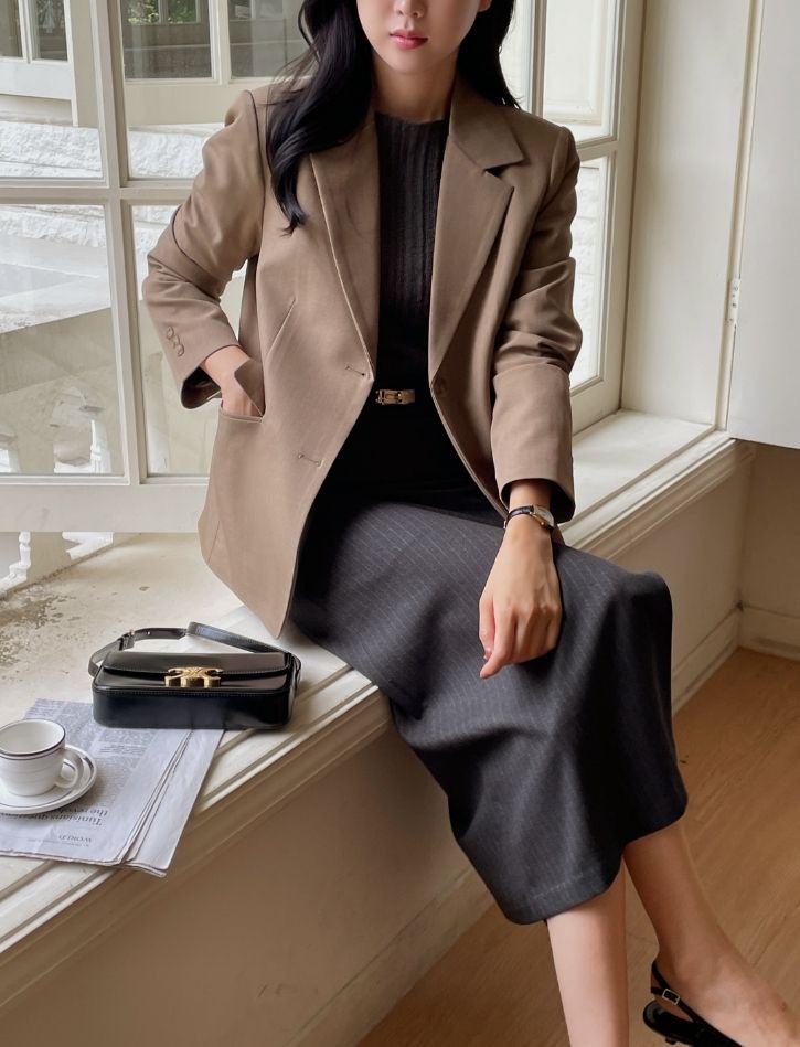 Donnell Tailored Collar Standard Jacket