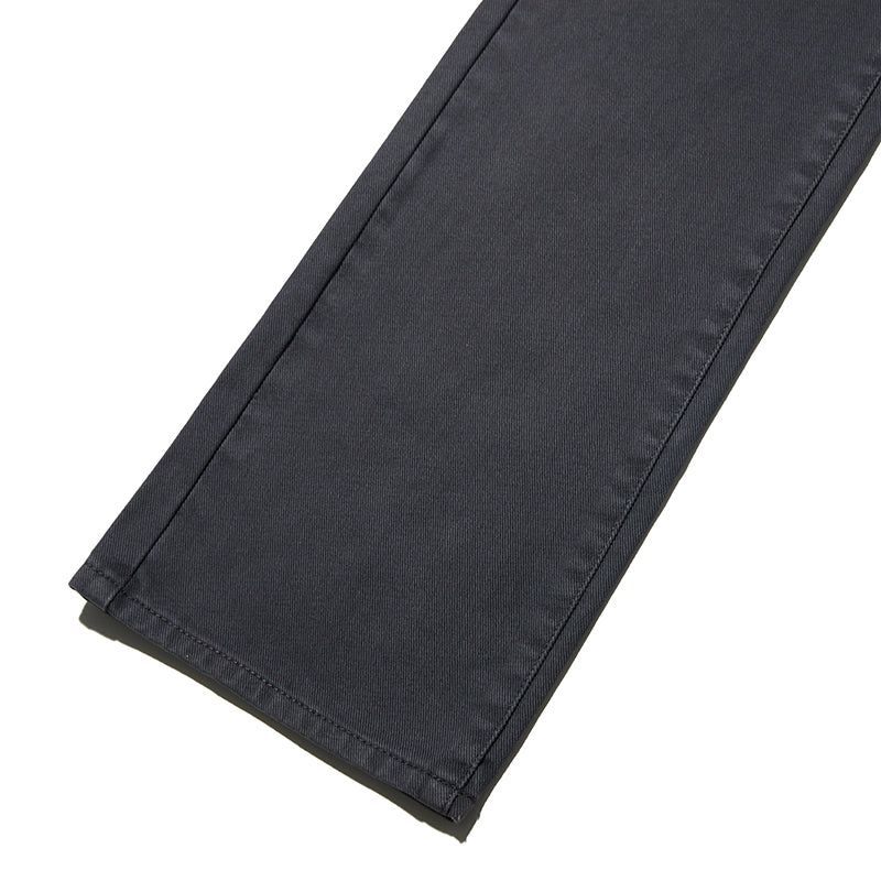BASIC STRAIGHT COLOR COTTON PANTS [GRAY]