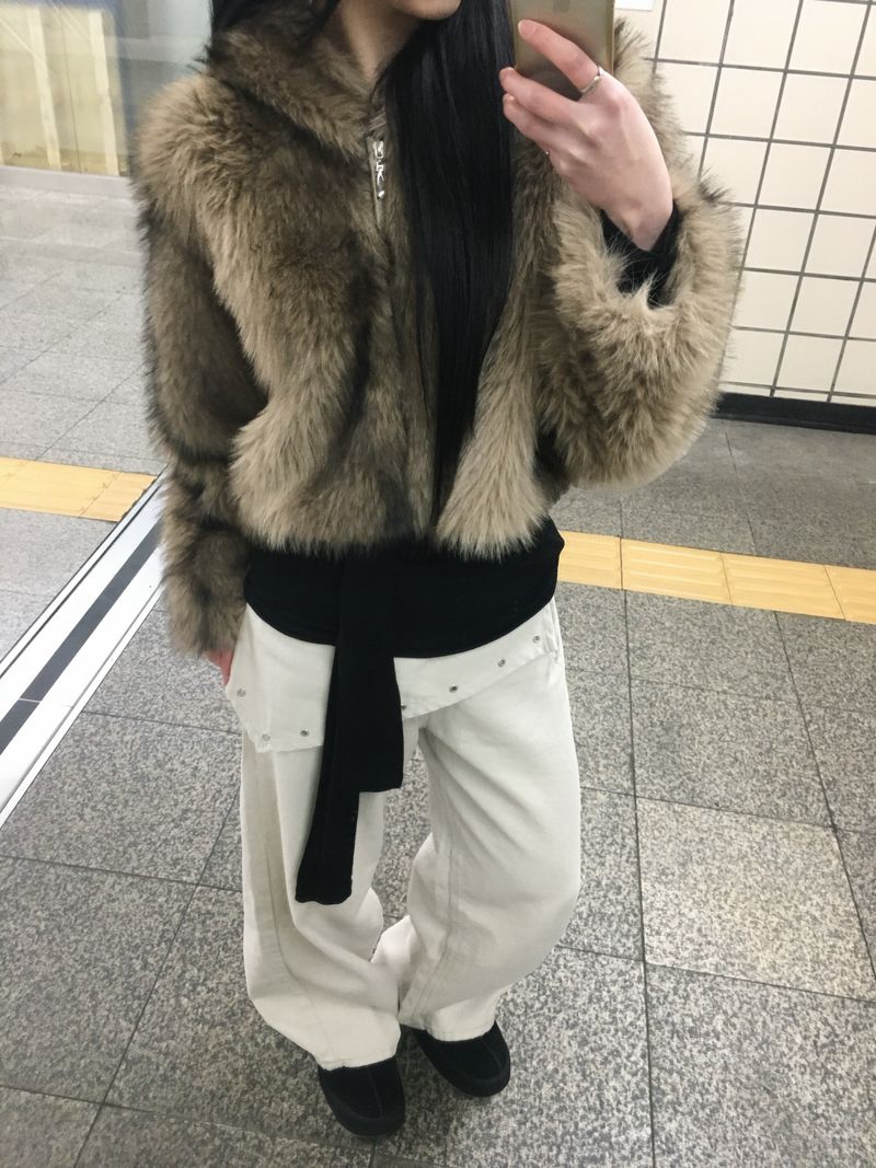 Eyelet Steel Lap Scarf Pants (3c)
