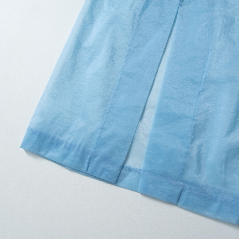 shine button layered skirt