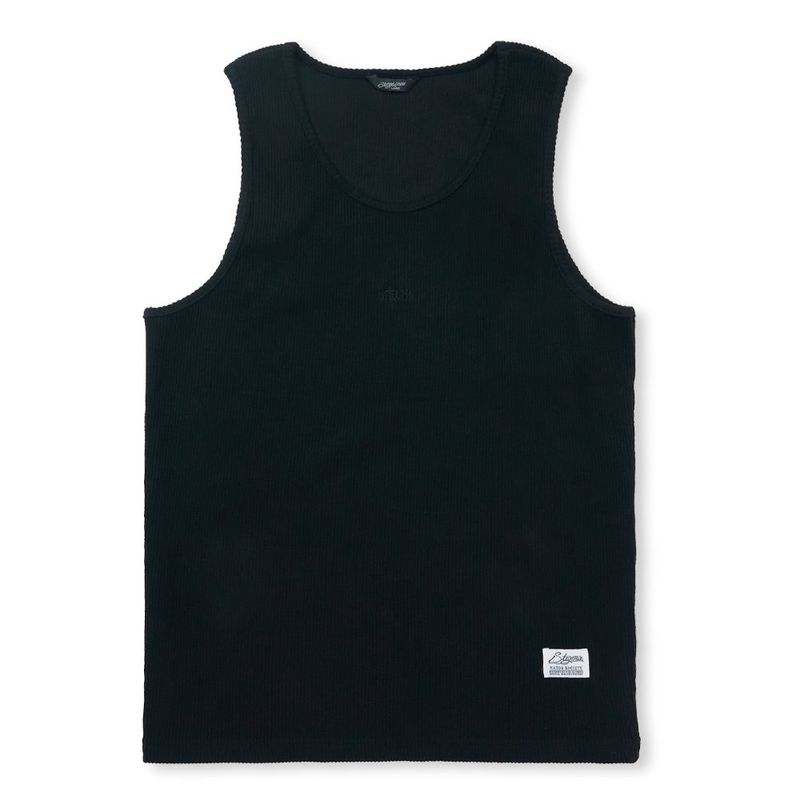 Muscle Fit STGM Logo Sleeveless Black / White
