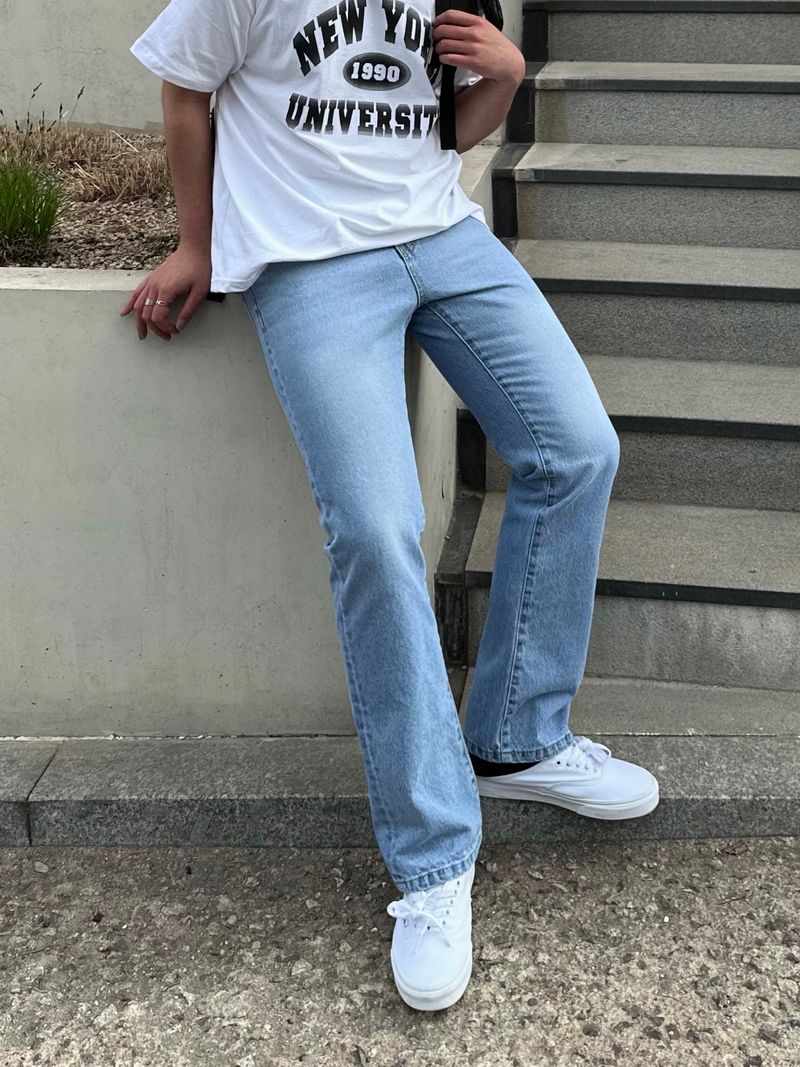 NEVERDOWHY（ネバードゥワイ）の「NEVER SEMI DENIM PANTS(S~XL)（Pants）」