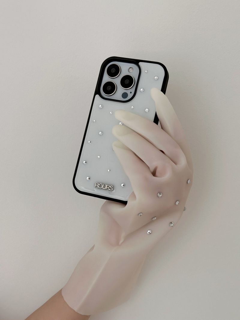 cubic stud case (white)