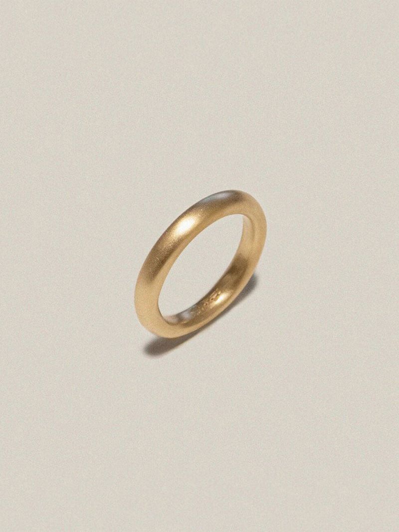 partez（パルテ）の「Signature O ring - Matt Gold（Accessories）」