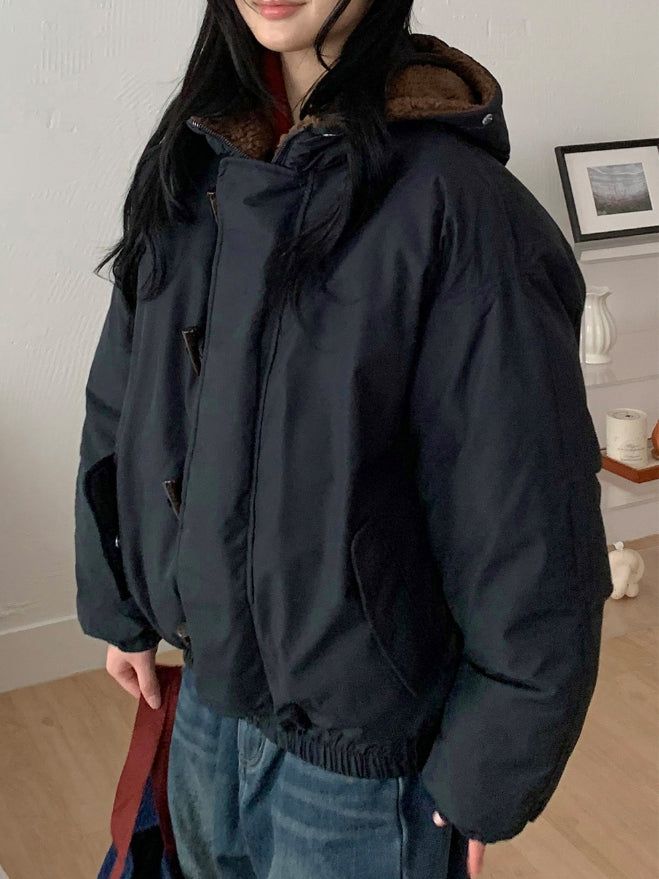 Gyuten Duffle Hood Padding Jumper