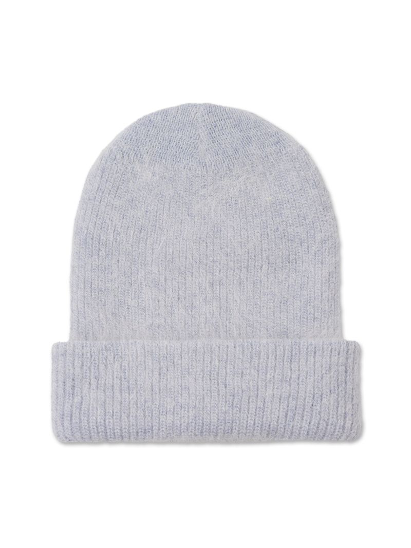 soft angora beanie [baby blue]