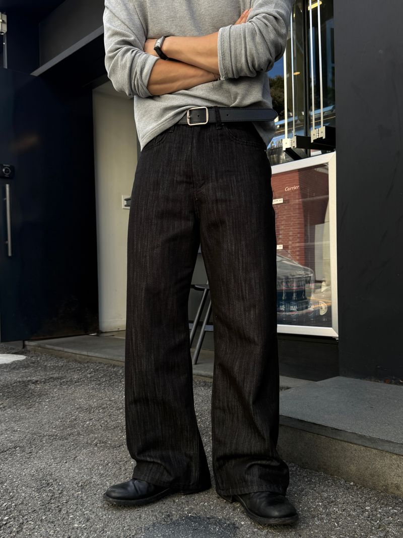Better raw denim pants