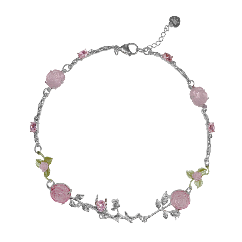 hurjaboyacc（ホジャボーイアクセ）の「Rose garden necklace（Accessories）」