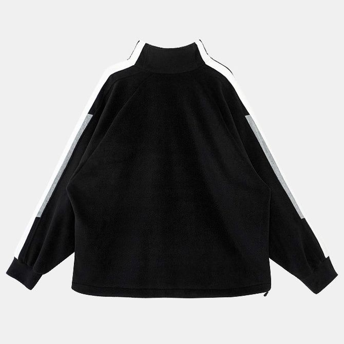 Side Track Over-fit Fleece zip-up Jacket
