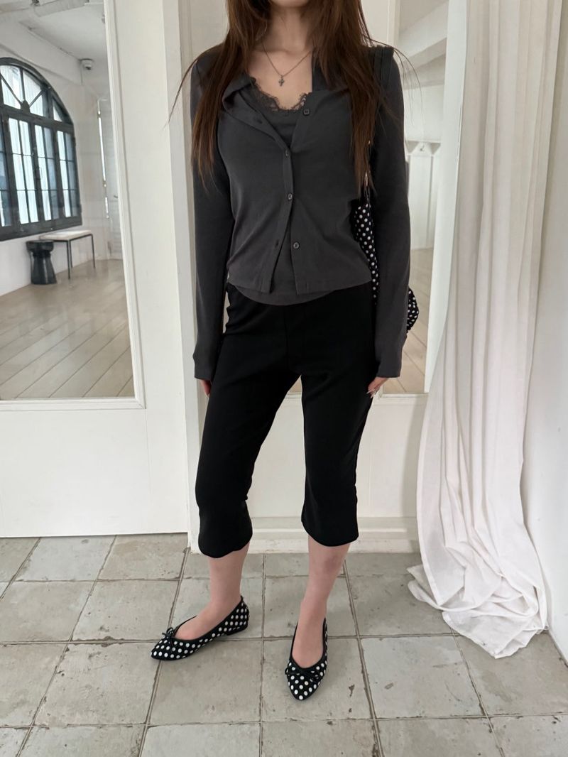 Slipover（スリップオーバー）の「Comfy capri leggings（Pants）」