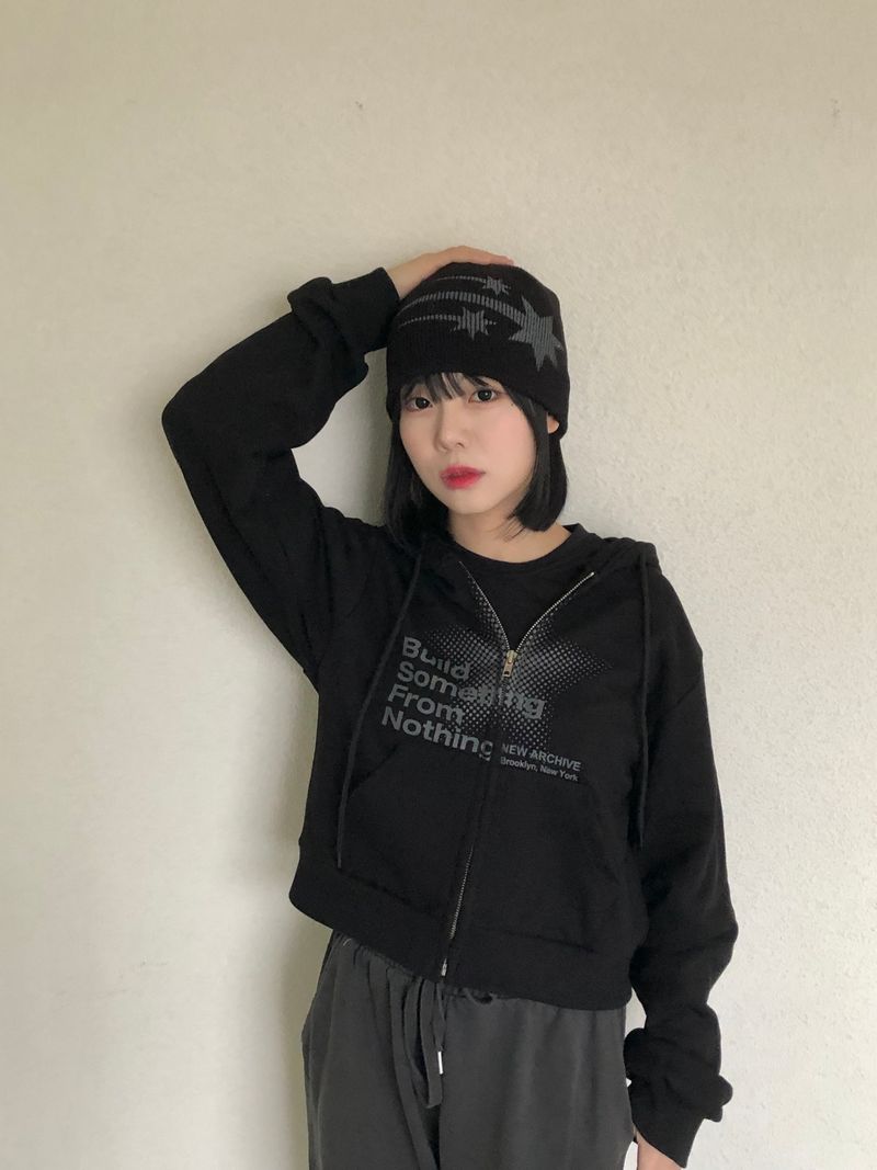 Build hood zip-up