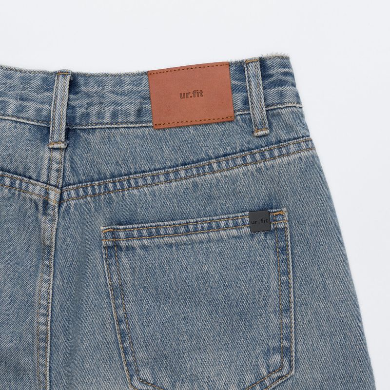 CLASSIC VINTAGE HALF-LENGTH DENIM PANTS code 18202
