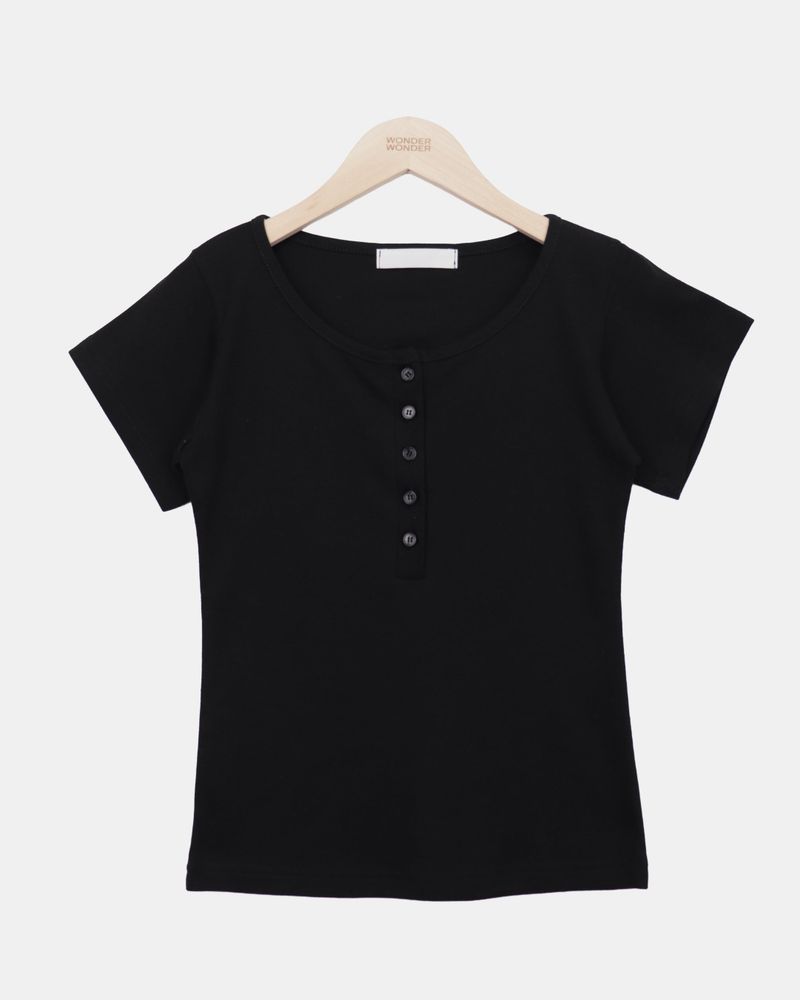 Muro Button Short Sleeve T-Shirt