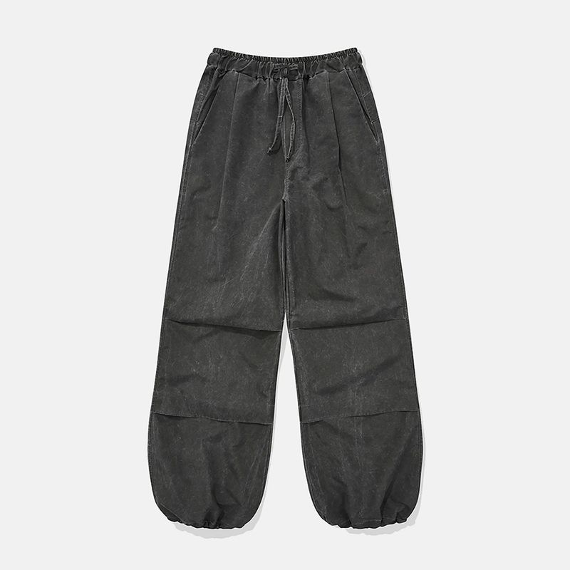 karactor（カラクター）の「Pigment nylon pants / Black charcoal（Pants）」