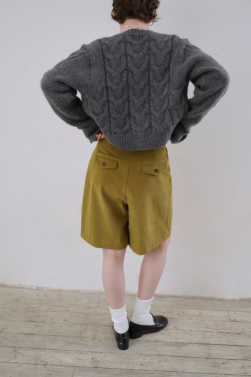 Vern corduroy pants_olive