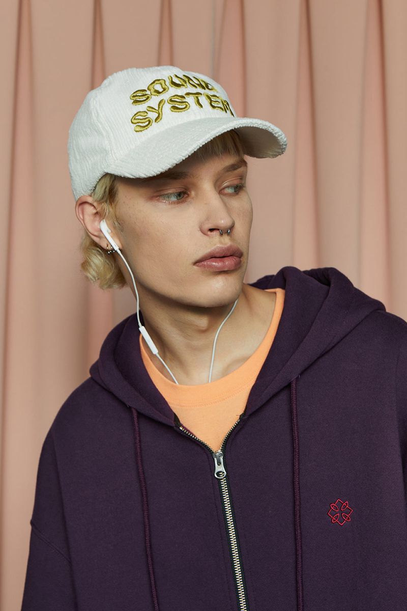SOUND CORDUROY BALL CAP / IVORY