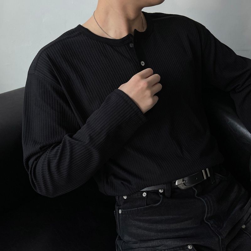 COZINESS（コジネス）の「YM Russell Henley Neck T-shirt (3 colors)（Tops）」
