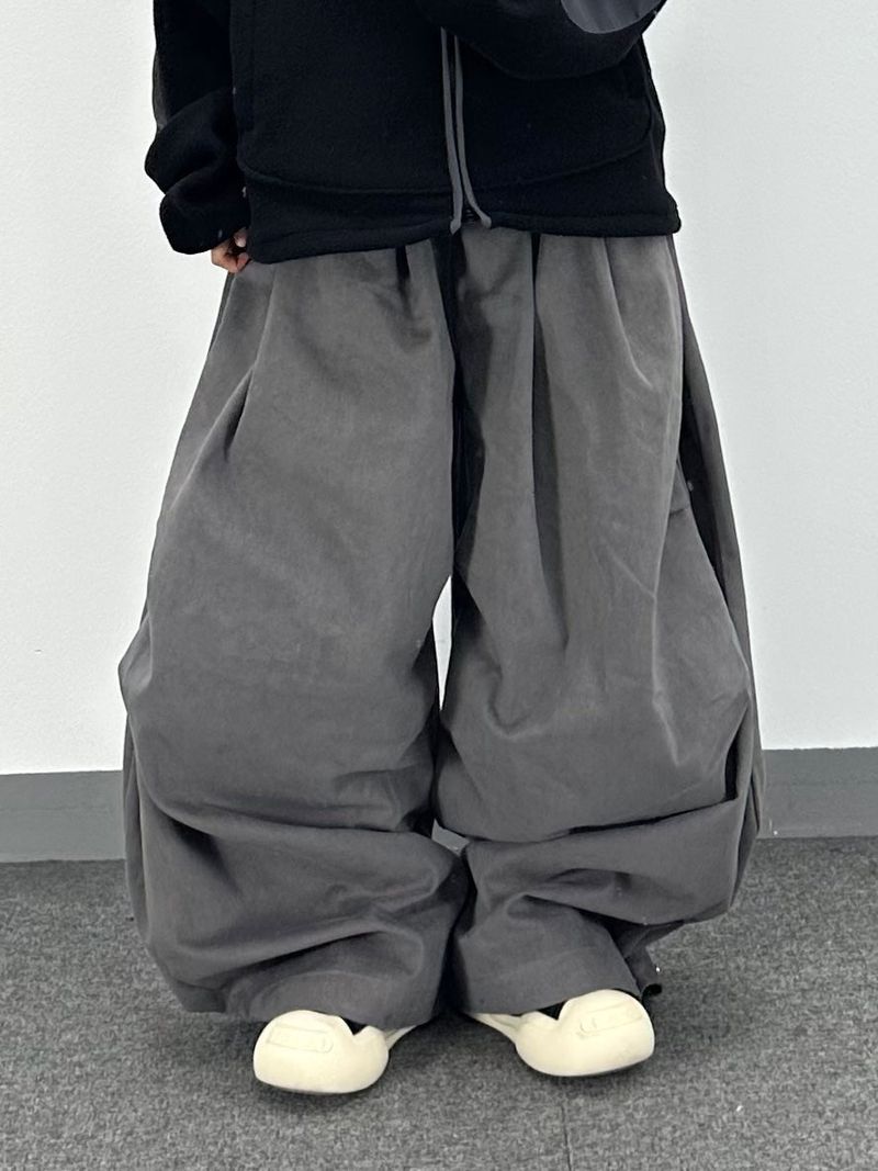 peach big balloon pants