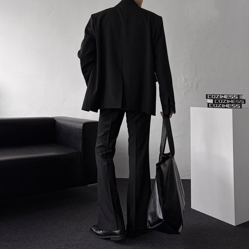 Travel Leather Line Big Shoulder Bag
