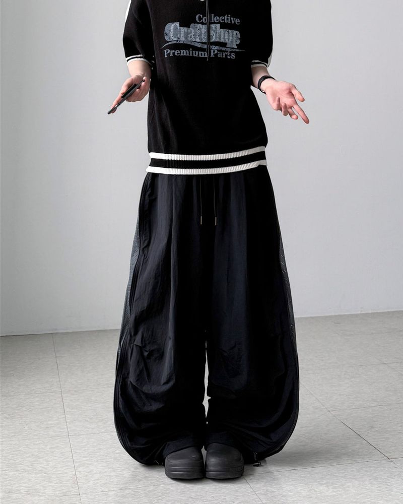 Centro Mesh Balloon Pants