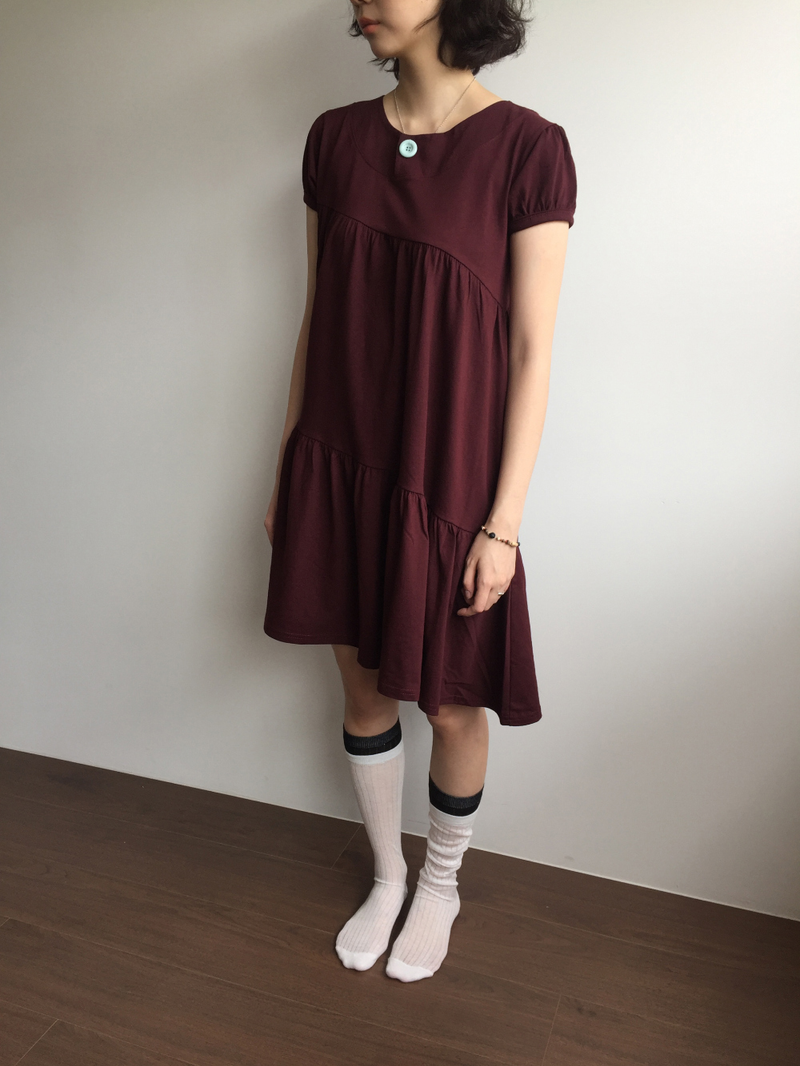 デュリム レイヤード ニーソックス (3color)